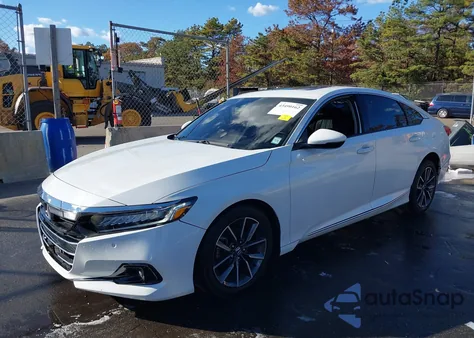 2021 Honda Accord Ex-L from USA, damaged, VIN 1HGCV1F58MA096128